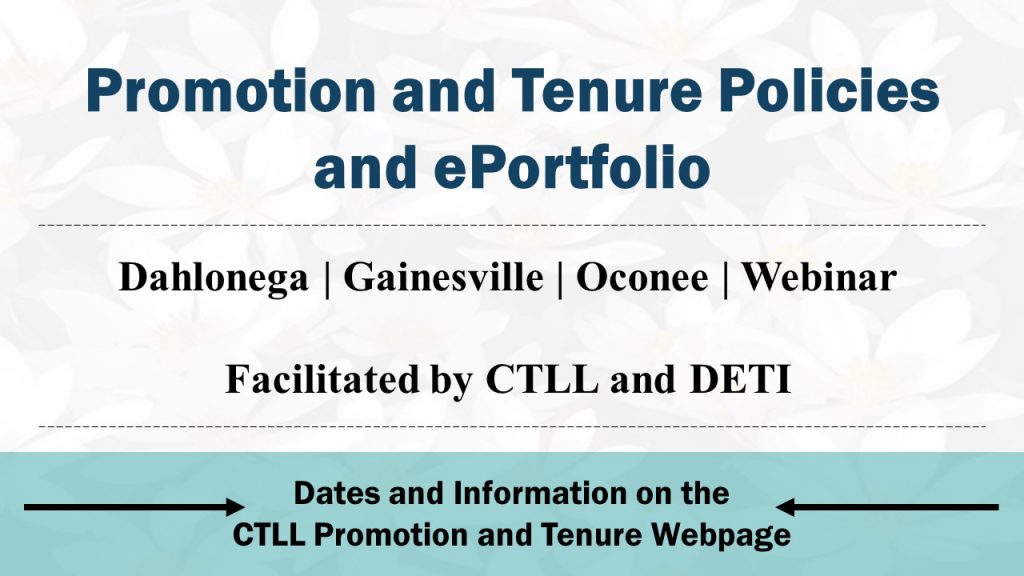 promotion and tenure dossier examples