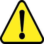 Graphic of Alert sign.