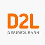 Logo of Desire 2 Learn (D2L)