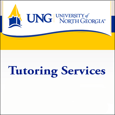 Screenshot of Tutoring Services website title
