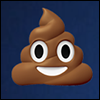 Smiling poop emoji