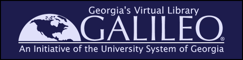 Galileo logo. Georgia's Virtual Library