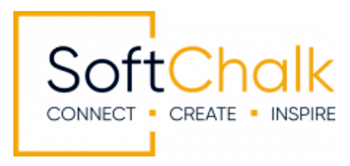 SoftChalk logo, connect, create, inspire