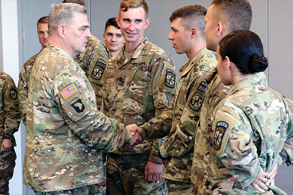 Army Chief of Staff visits UNG and shares lessons of ...